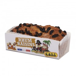 Cake Écureuils Rhum / Raisins - 350 gr