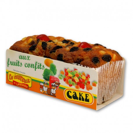 Cake Écureuils aux fruits confits - 350 gr