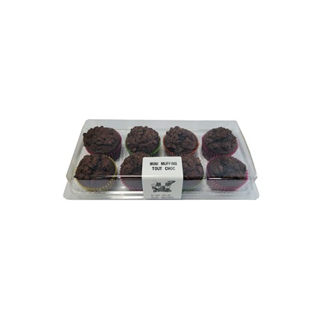 Mini muffins tout choc