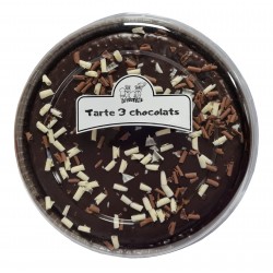 Tarte 3 Chocolats