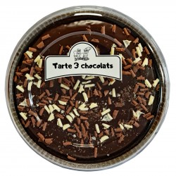 Tarte 3 Chocolats - 400gr