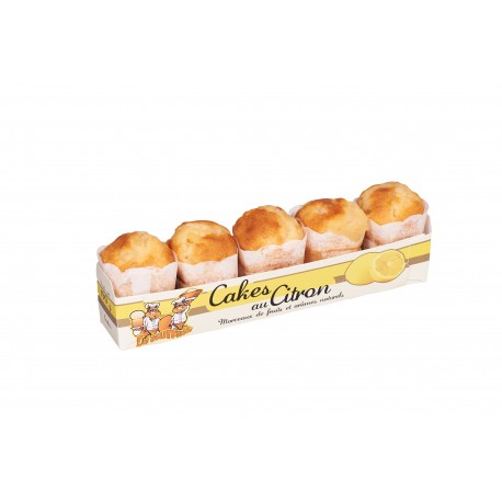 Cakes Ecureuils Citron x 5 - 190 gr