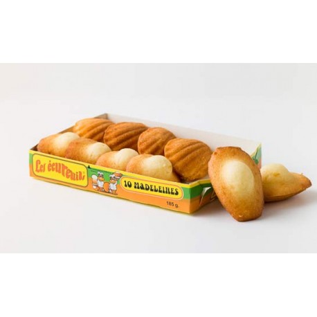 10 Madeleines Ecureuils - 185 gr